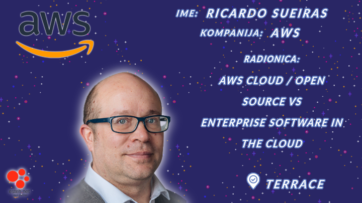 Ricardo Sueiras (AWS) - AWS Cloud / Open source vs Enterprise software in the cloud